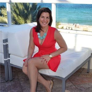 BCBG MAXAZRIA Cocktail Dress Kennedy Pink